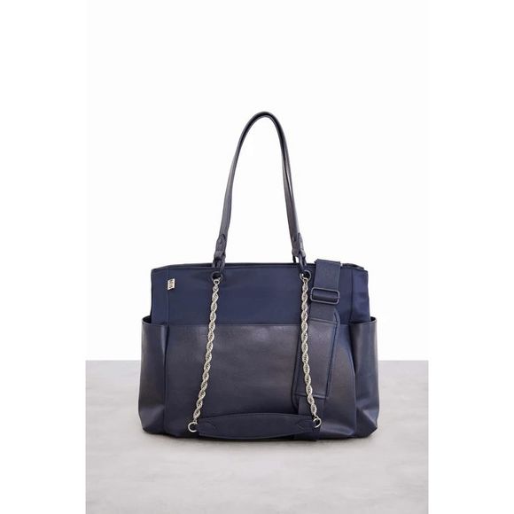 NWT BEIS The Diaper Bag in Navy - Picture 3 of 6